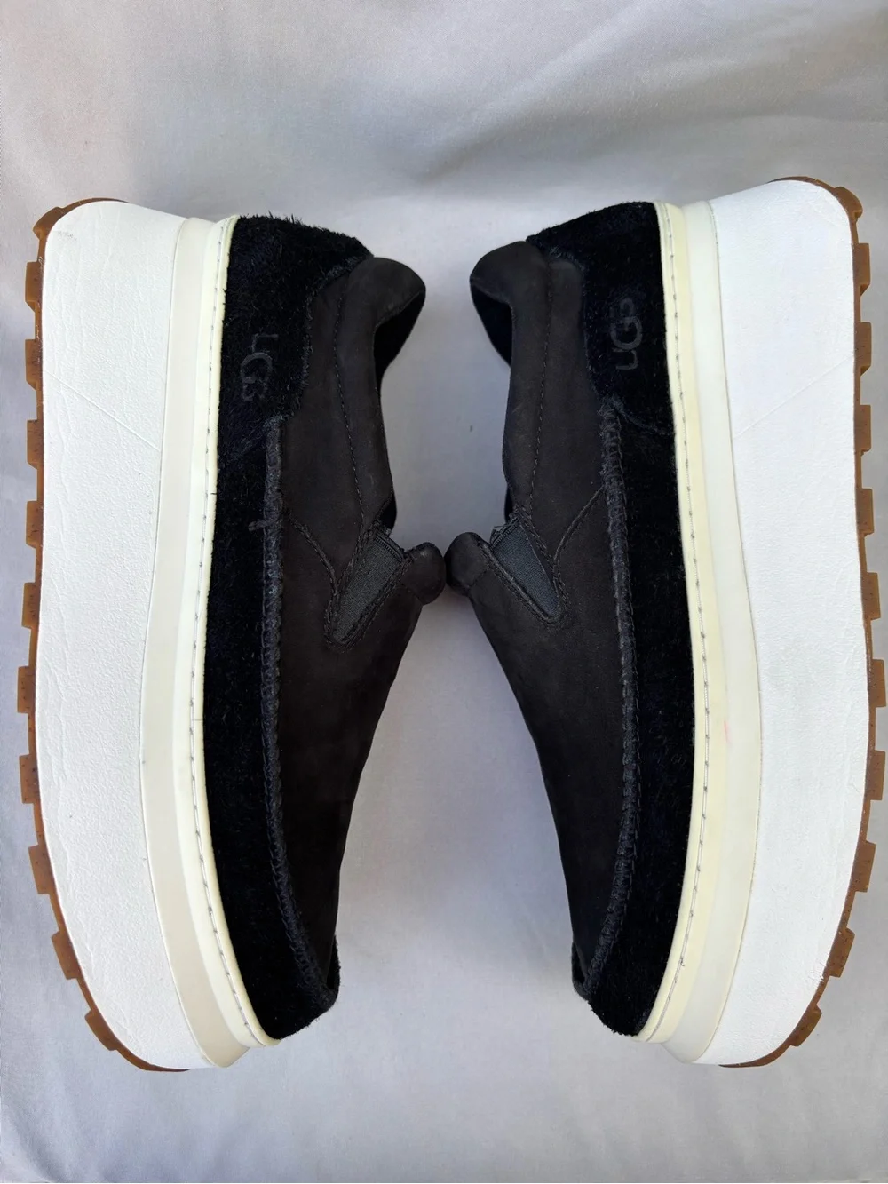 UGG Black Slip-On Casual Shoe Size 10